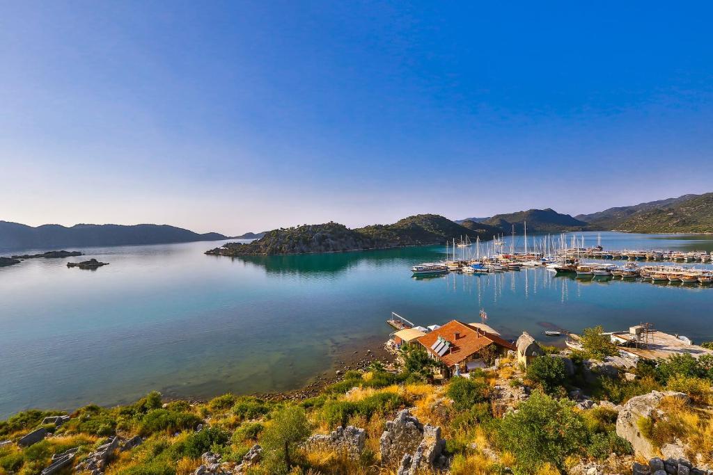 ホテル Kekova Theimussa Kaleucagız エクステリア 写真